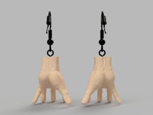 Wednesday Earrings | Thing Hand Earrings, Thing Earrings, Halloween Earrings, Spooky Earrings, Halloween Jewelry, Fun Earrings