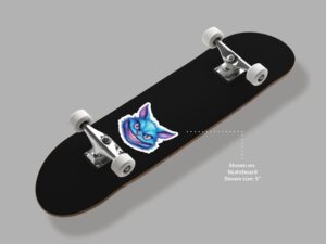 Cheshire Cat Sticker