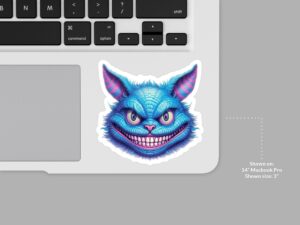 Cheshire Cat Sticker