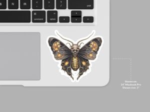 Moth Sticker