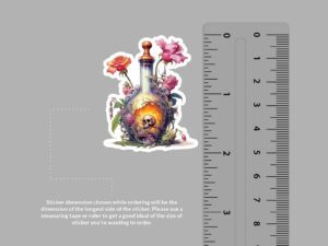 Poison Bottle Sticker