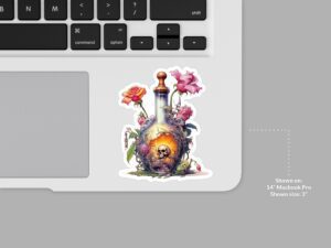 Poison Bottle Sticker