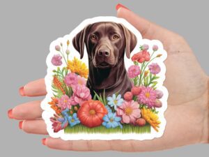 Labrador Retriever Dog Sticker