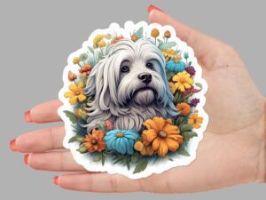 Havanese Dog Sticker