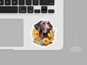 German Shorthaired Pointer Dog Sticker