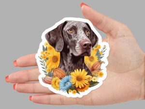 German Shorthaired Pointer Dog Sticker