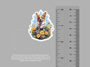 Corgi Dog Sticker