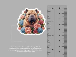 Shar Pei Dog Sticker