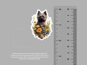 Cairn Terrier Dog Sticker