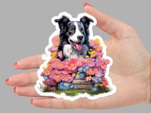 Border Collie Dog Sticker