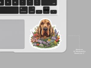 Bloodhound Dog Sticker