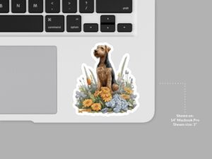 Airedale Terrier Dog Sticker