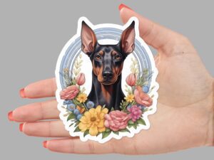 Doberman Pinscher Sticker