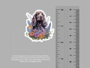 English Cocker Spaniel Dog Sticker