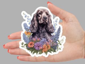 English Cocker Spaniel Dog Sticker
