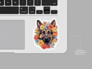 German Shepherd Dog Sticker