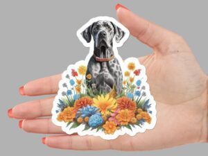 Great Dane Dog Sticker