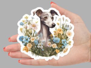 Italian Greyhound Dog Sticker