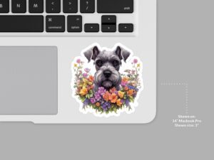 Miniature Schnauzer Dog Sticker