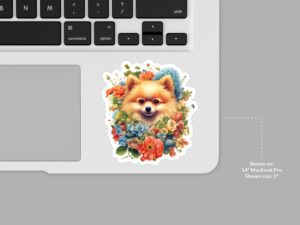 Pomeranian Dog Sticker