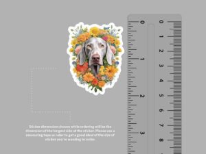 Weimaraner Dog Sticker