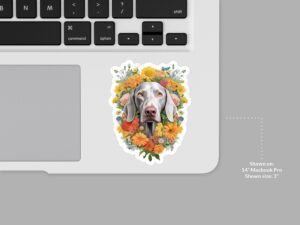 Weimaraner Dog Sticker