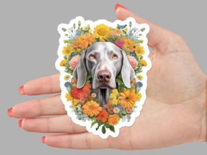 Weimaraner Dog Sticker