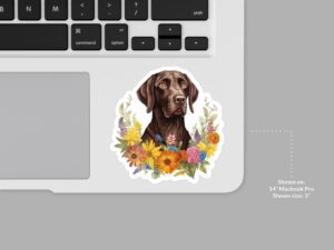 German Shorthaired Pointer Dog Sticker