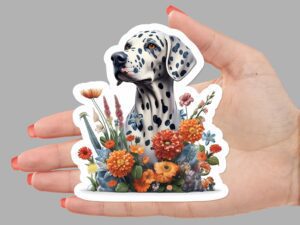 Dalmatian Dog Sticker
