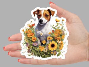 Russell Terrier Dog Sticker