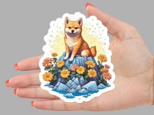 Shiba Inu Dog Sticker