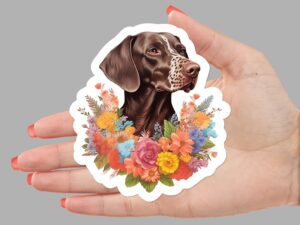 German Shorthaired Pointer Dog Sticker