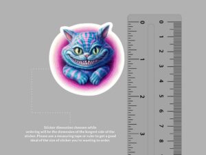 Cheshire Cat Sticker