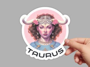 Taurus Zodiac Sticker