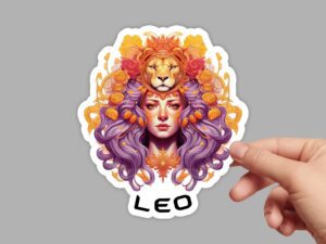 Leo Zodiac Sticker