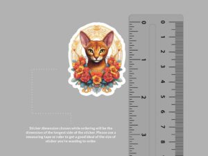 Abyssinian Cat Sticker