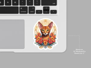 Abyssinian Cat Sticker