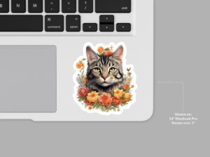 American Bobtail Cat Sticker