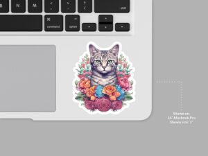 American Shorthair Cat Sticker