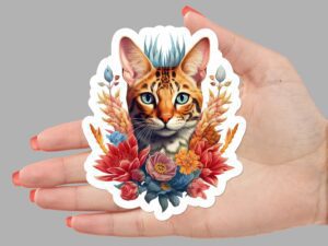 Bengal Cat Sticker