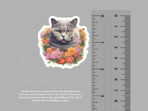 British Shorthair Cat Sticker