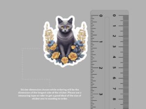 Chartreux Cat Sticker