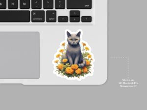 Chartreux Cat Sticker