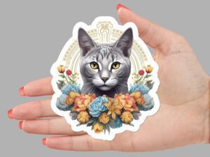 Egyptian Mau Cat Sticker