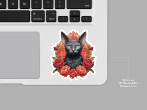 Lykoi Cat Sticker