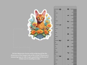 Ocicat Cat Sticker