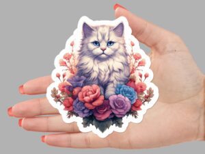 Ragamuffin Cat Sticker