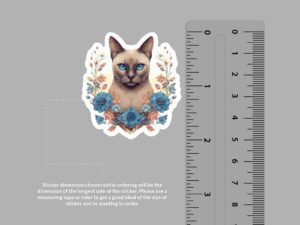 Tonkinese Cat Sticker
