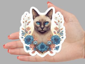 Tonkinese Cat Sticker