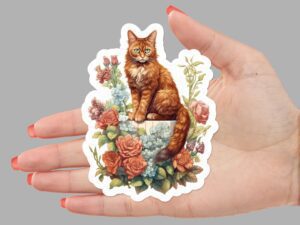 Somali Cat Sticker